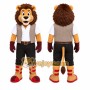 Lion Mascot Costume for Adults Custom Logo Party Character Suit
