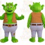 Ogre Mascot Costume for Adults Custom Logo Party Character Suit