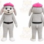 Rabbit Mascot Costume for Adults Custom Logo Party Character Suit