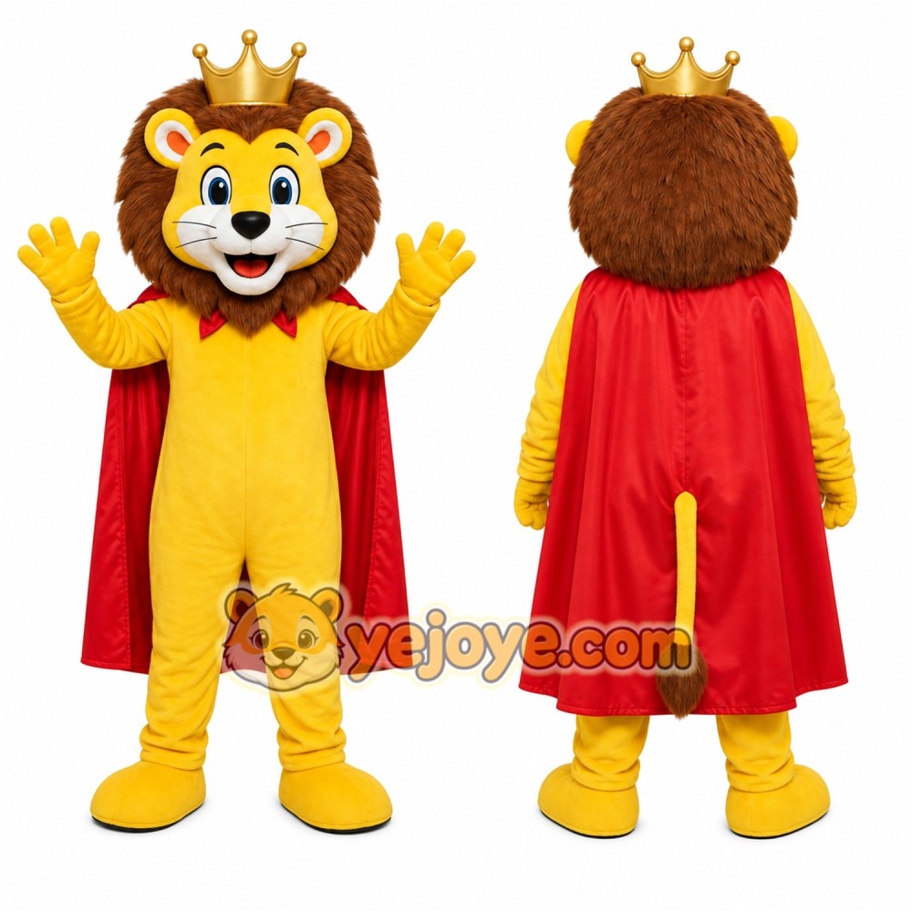 Lion Mascot Costume for Adults Custom Logo Party Character Suit Lion Mascot Costume for Adults Custom Logo Party Character Suit