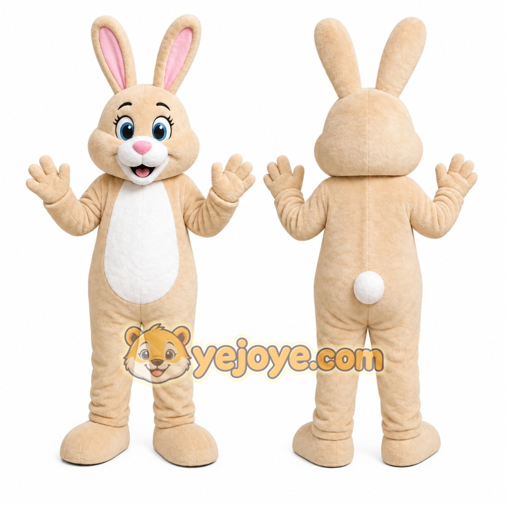 Rabbit Mascot Costume for Adults Custom Logo Party Character Suit Rabbit Mascot Costume for Adults Custom Logo Party Character Suit