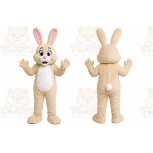Rabbit Mascot Costume for Adults Custom Logo Party Character Suit