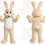 Rabbit Mascot Costume for Adults Custom Logo Party Character Suit
