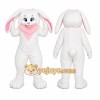 Rabbit Mascot Costume for Adults Custom Logo Party Character Suit Rabbit Mascot Costume for Adults Custom Logo Party Character Suit