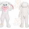 Rabbit Mascot Costume for Adults Custom Logo Party Character Suit