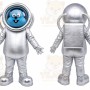 Space Character Mascot Costume for Adults Custom Logo Party Character Suit