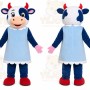 Cow Mascot Costume for Adults Custom Logo Party Character Suit