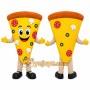 Pizza Mascot Costume for Adults Custom Logo Party Character Suit