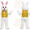 Rabbit Mascot Costume for Adults Custom Logo Party Character Suit