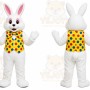 Rabbit Mascot Costume for Adults Custom Logo Party Character Suit