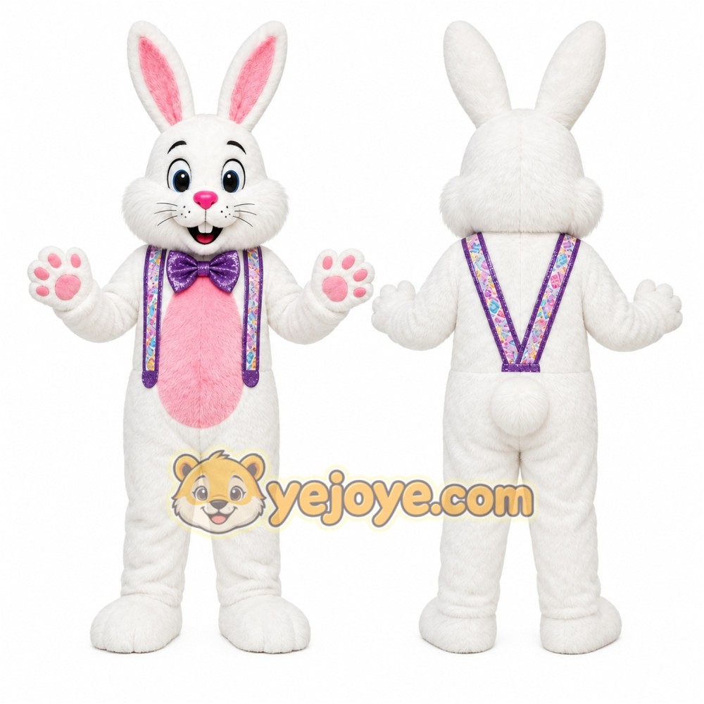 Rabbit Mascot Costume for Adults Custom Logo Party Character Suit Rabbit Mascot Costume for Adults Custom Logo Party Character Suit