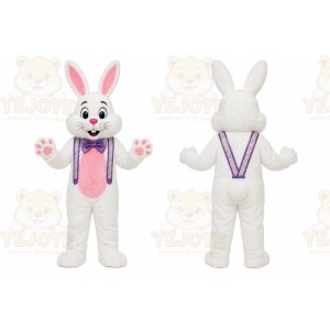 Rabbit Mascot Costume for Adults Custom Logo Party Character Suit