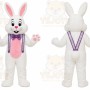 Rabbit Mascot Costume for Adults Custom Logo Party Character Suit