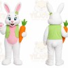 Bunny Mascot Costume for Adults Custom Logo Party Character Suit