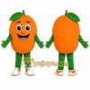 Orange Mascot Costume for Adults Custom Logo Party Character Suit