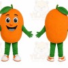 Orange Mascot Costume for Adults Custom Logo Party Character Suit