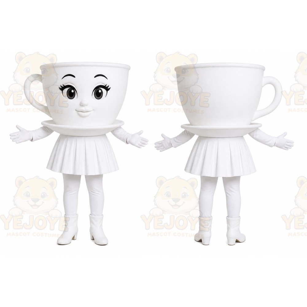 Cup Mascot Costume for Adults Custom Logo Party Character Suit