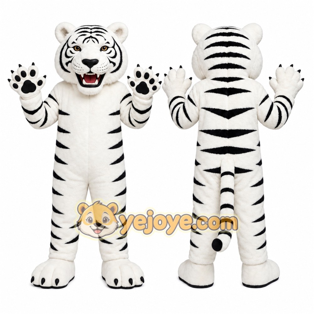 Tiger Mascot Costume for Adults Custom Logo Party Character Suit