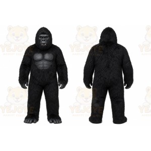 Gorilla Mascot Costume for Adults Custom Logo Party Character Suit