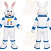 Rabbit Mascot Costume for Adults Custom Logo Party Character Suit