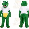 Crocodile Mascot Costume for Adults Custom Logo Party Character Suit