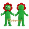 Flower Mascot Costume for Adults Custom Logo Party Character Suit