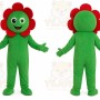 Flower Mascot Costume for Adults Custom Logo Party Character Suit