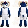 Ram Mascot Costume for Adults Custom Logo Party Character Suit