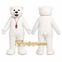 Bear Mascot Costume for Adults Custom Logo Party Character Suit