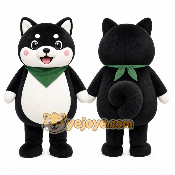 Husky Dog Mascot Costume for Adults Custom Logo Party Character Suit