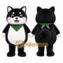 Husky Dog Mascot Costume for Adults Custom Logo Party Character Suit