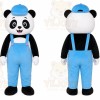 Panda Mascot Costume for Adults Custom Logo Party Character Suit