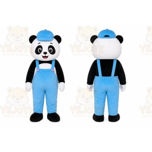 Panda Mascot Costume for Adults Custom Logo Party Character Suit