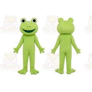 Frog Mascot Costume for Adults Custom Logo Party Character Suit