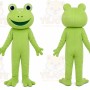 Frog Mascot Costume for Adults Custom Logo Party Character Suit
