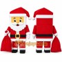 Santa Mascot Costume for Adults Custom Logo Party Character Suit
