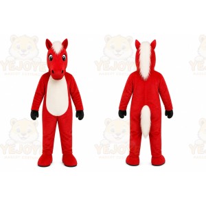 Horse Mascot Costume for Adults Custom Logo Party Character Suit