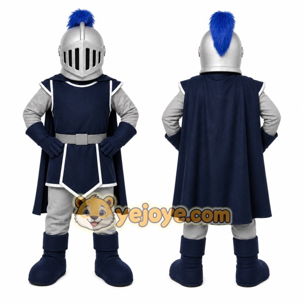 Knight Mascot Costume for Adults Custom Logo Party Character Suit