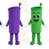 Tube characters Mascot Costume for Adults Custom Logo Party Character Suit