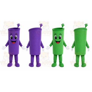 Tube characters Mascot Costume for Adults Custom Logo Party Character Suit