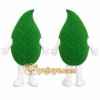 Leaf Mascot Costume for Adults Custom Logo Party Character Suit Leaf Mascot Costume for Adults Custom Logo Party Character Suit