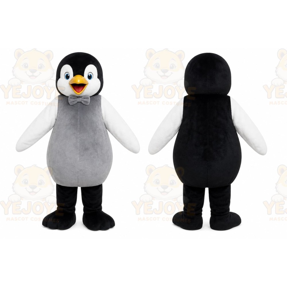 Penguin Mascot Costume for Adults Custom Logo Party Character Suit