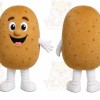Potato Mascot Costume for Adults Custom Logo Party Character Suit