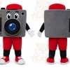 Camera Mascot Costume for Adults Custom Logo Party Character Suit