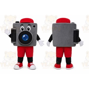 Camera Mascot Costume for Adults Custom Logo Party Character Suit