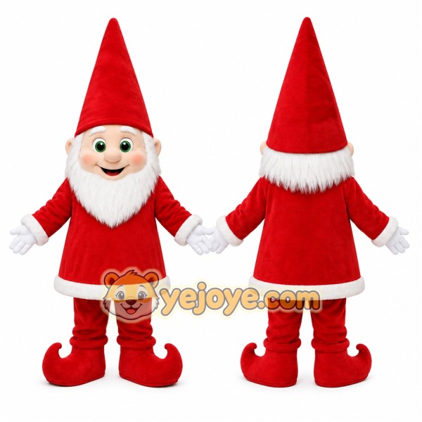Elf Mascot Costume for Adults Custom Logo Party Character Suit