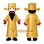Wise Man Mascot Costume for Adults Custom Logo Party Character Suit