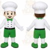 Chef Mascot Costume for Adults Custom Logo Party Character Suit