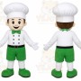 Chef Mascot Costume for Adults Custom Logo Party Character Suit