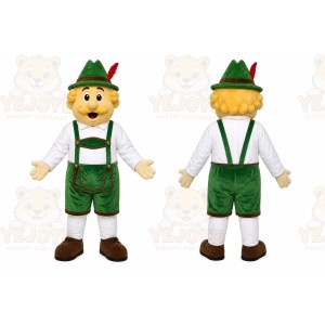 Boy Mascot Costume for Adults Custom Logo Party Character Suit
